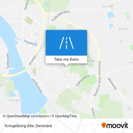 Kringelborg Alle map