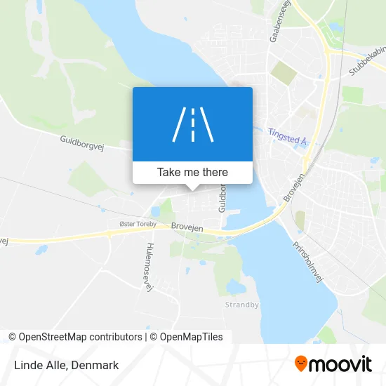 Linde Alle map