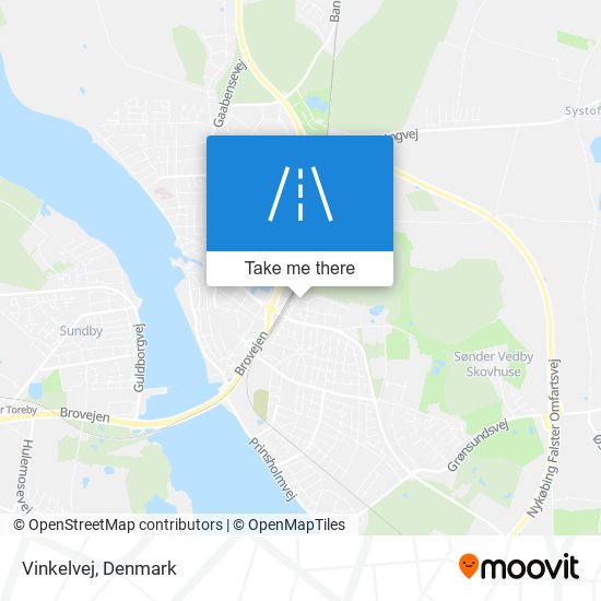 Vinkelvej map