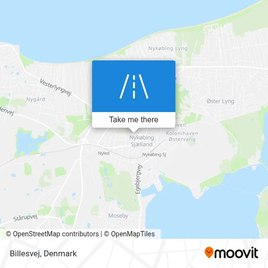 Billesvej map