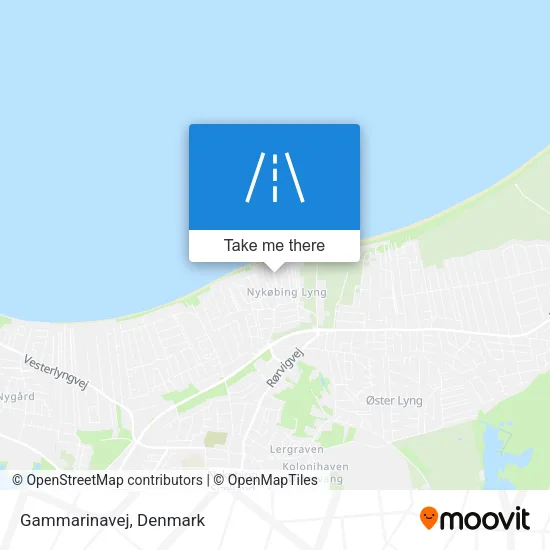 Gammarinavej map