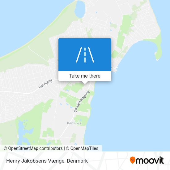 Henry Jakobsens Vænge map