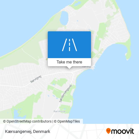 Kærsangervej map