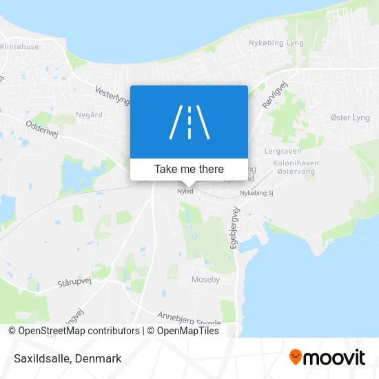 Saxildsalle map