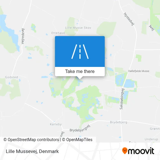 Lille Mussevej map
