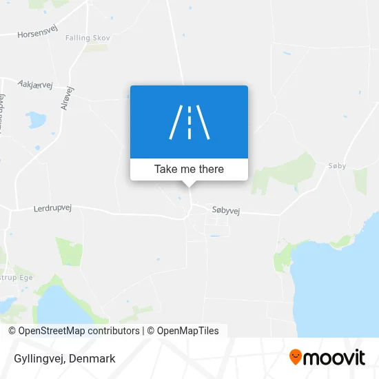 Gyllingvej map