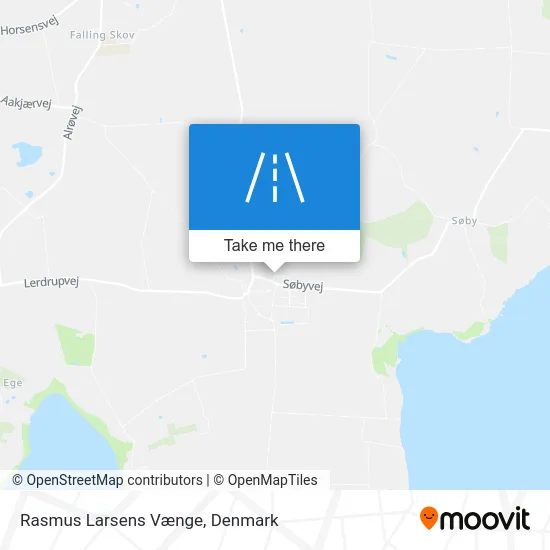 Rasmus Larsens Vænge map