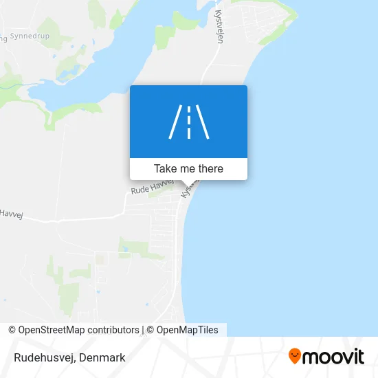 Rudehusvej map