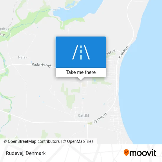 Rudevej map