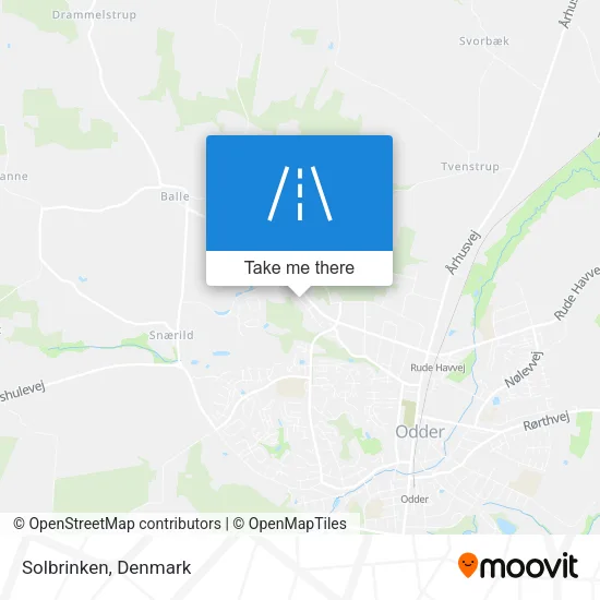 Solbrinken map