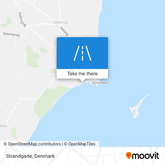 Strandgade map