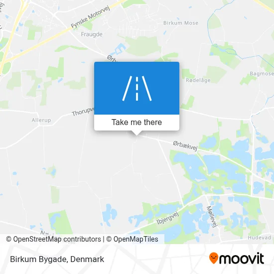 Birkum Bygade map