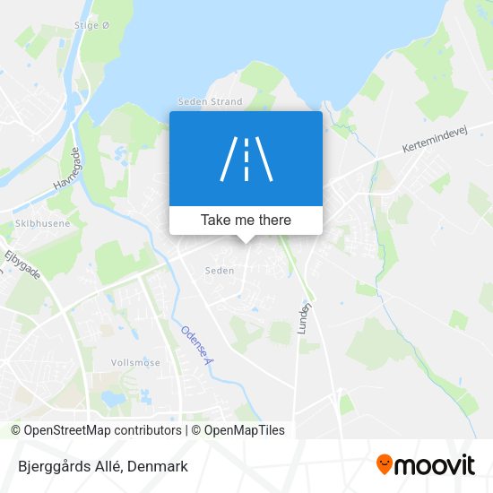 Bjerggårds Allé map