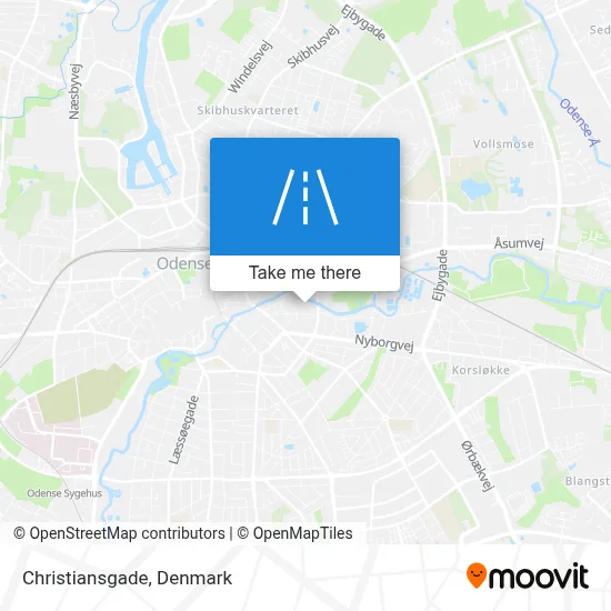 Christiansgade map