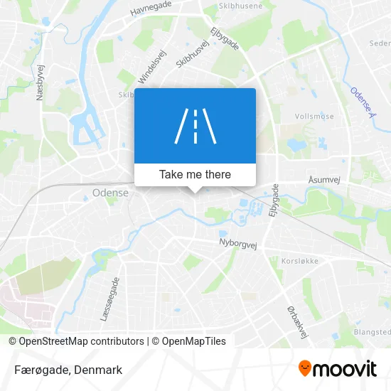 Færøgade map