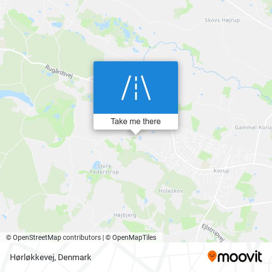 Hørløkkevej map