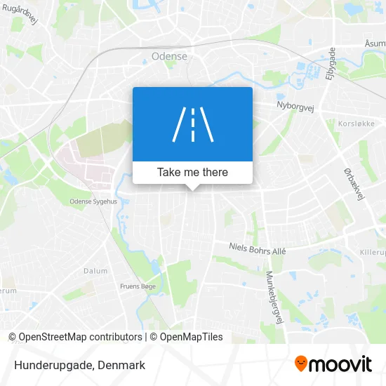 Hunderupgade map