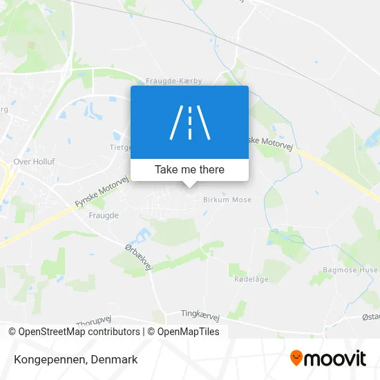 Kongepennen map