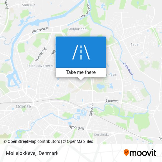 Mølleløkkevej map