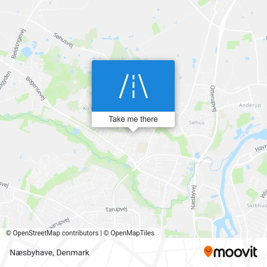 Næsbyhave map