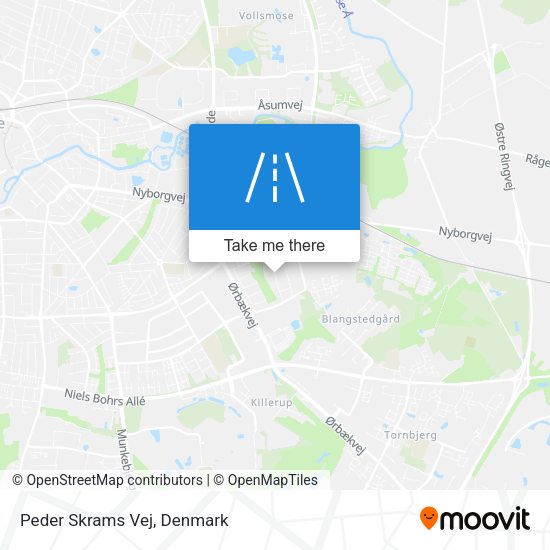 Peder Skrams Vej map