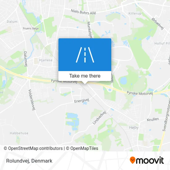Rolundvej map