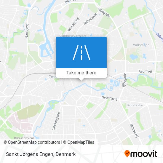 Sankt Jørgens Engen map