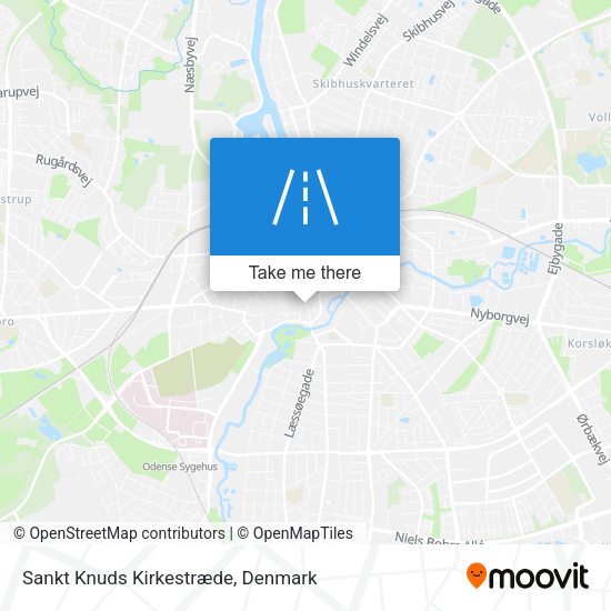Sankt Knuds Kirkestræde map