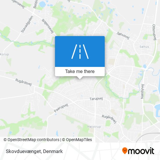 Skovduevænget map