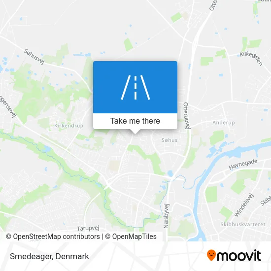 Smedeager map