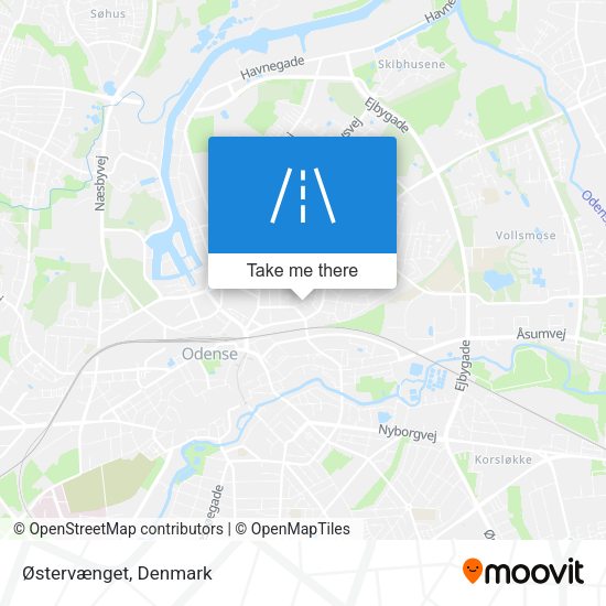 Østervænget map