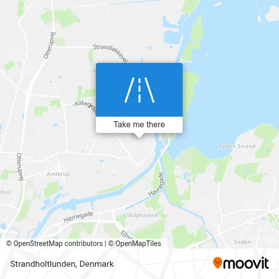 Strandholtlunden map
