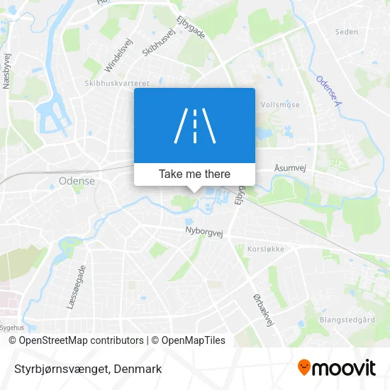 Styrbjørnsvænget map