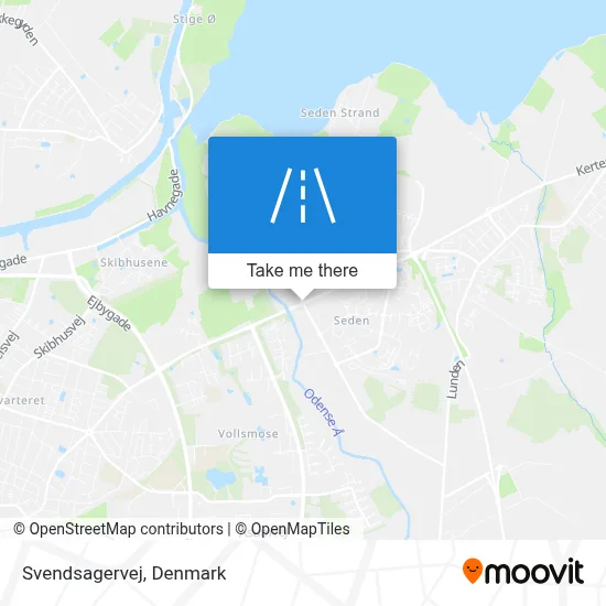 Svendsagervej map
