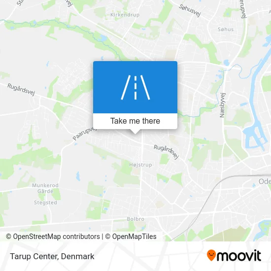 Tarup Center map