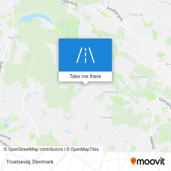 Troelsevej map