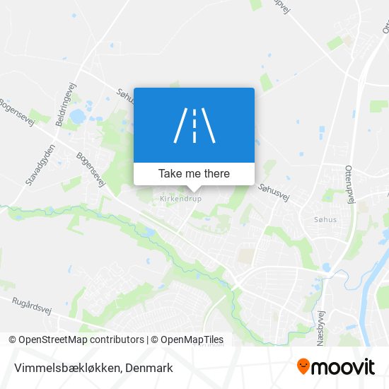 Vimmelsbækløkken map