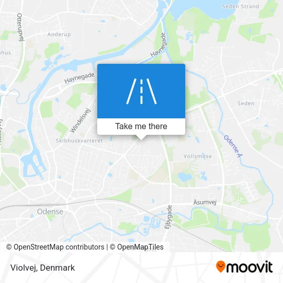 Violvej map
