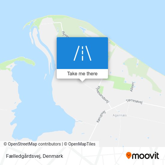 Fælledgårdsvej map