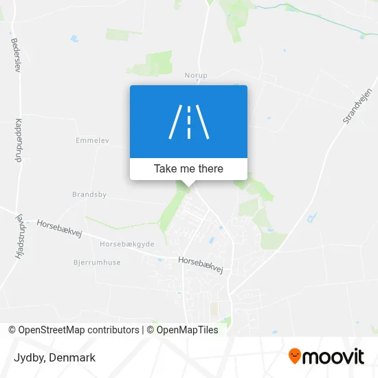 Jydby map