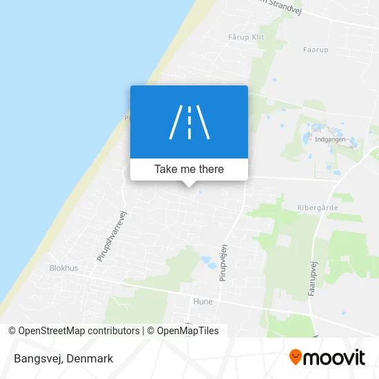 Bangsvej map