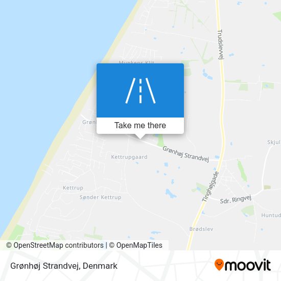 Grønhøj Strandvej map