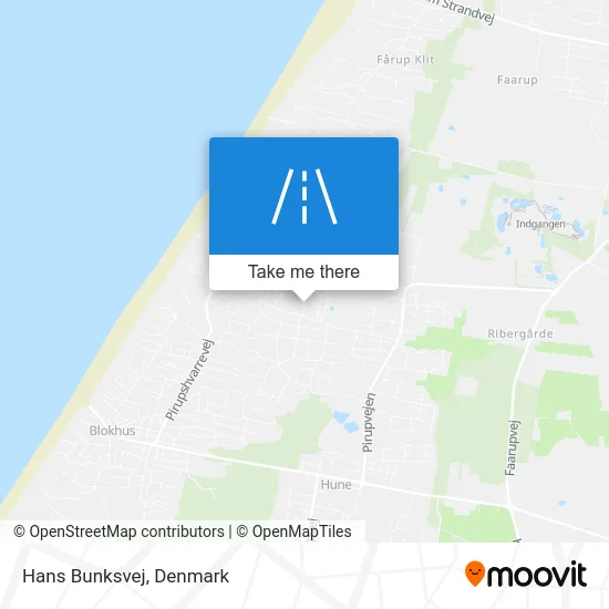 Hans Bunksvej map