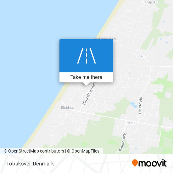 Tobaksvej map