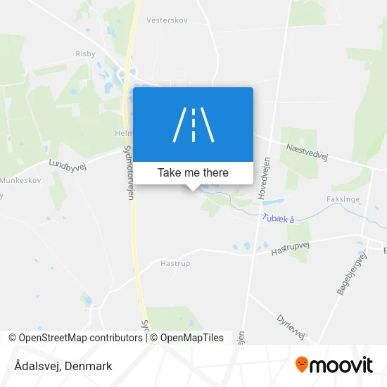 Ådalsvej map
