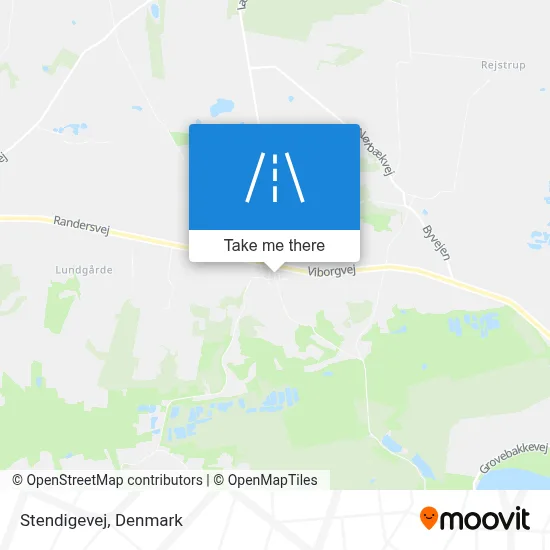 Stendigevej map