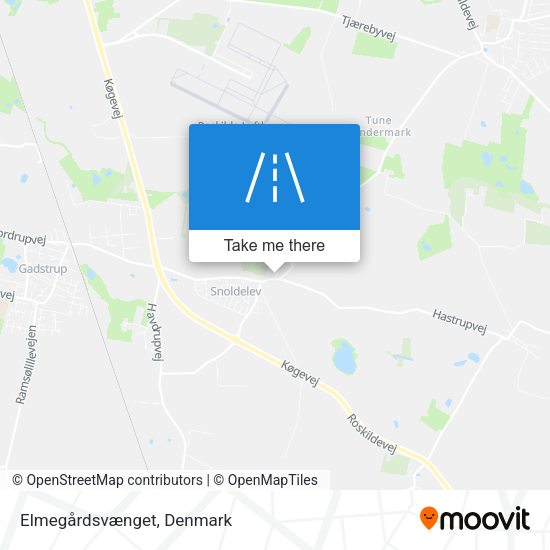 Elmegårdsvænget map