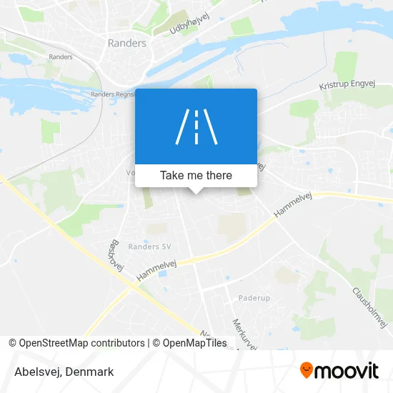 Abelsvej map