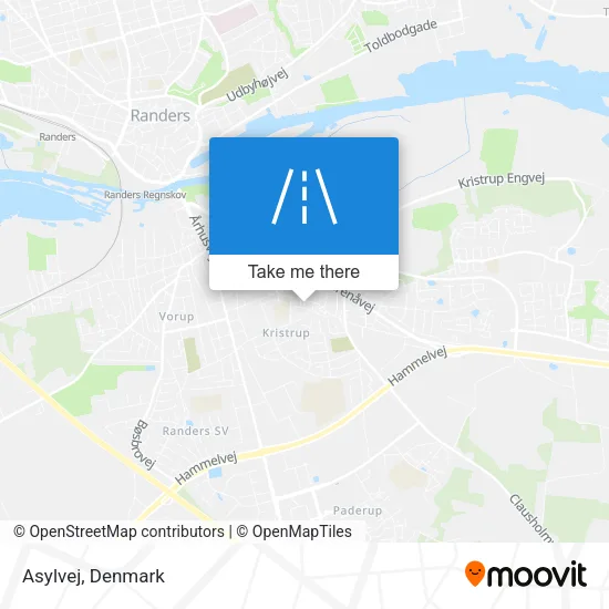 Asylvej map
