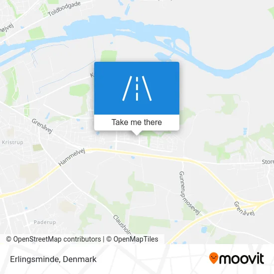Erlingsminde map